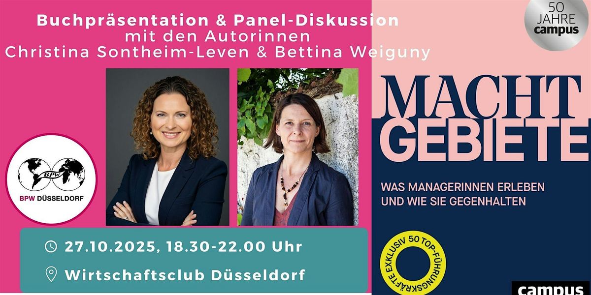 Buchpr\u00e4sentation & Panel-Diskussion \u201eMachtgebiete. ..."