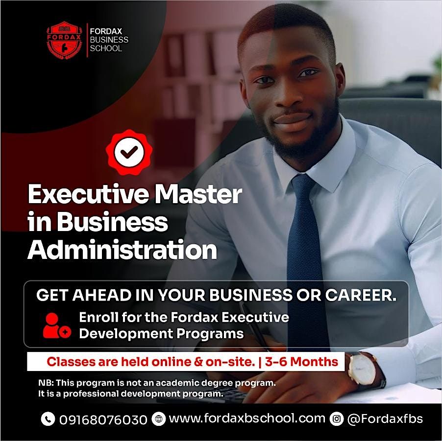 Executive Master in Business Administration