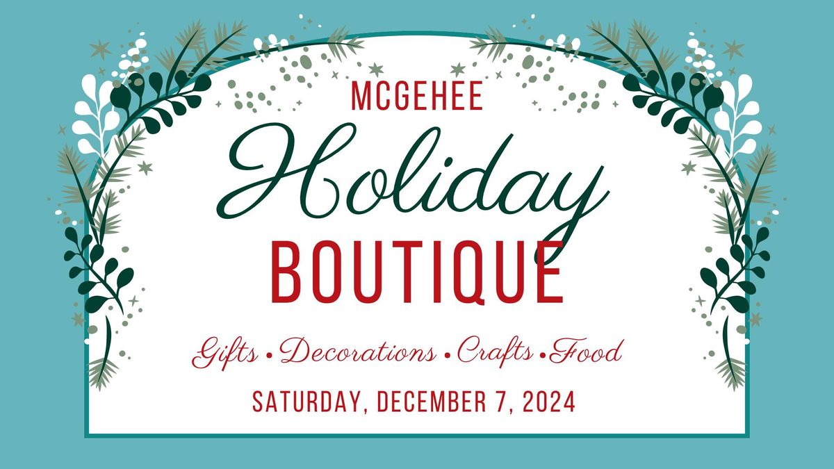 McGehee Holiday Boutique 