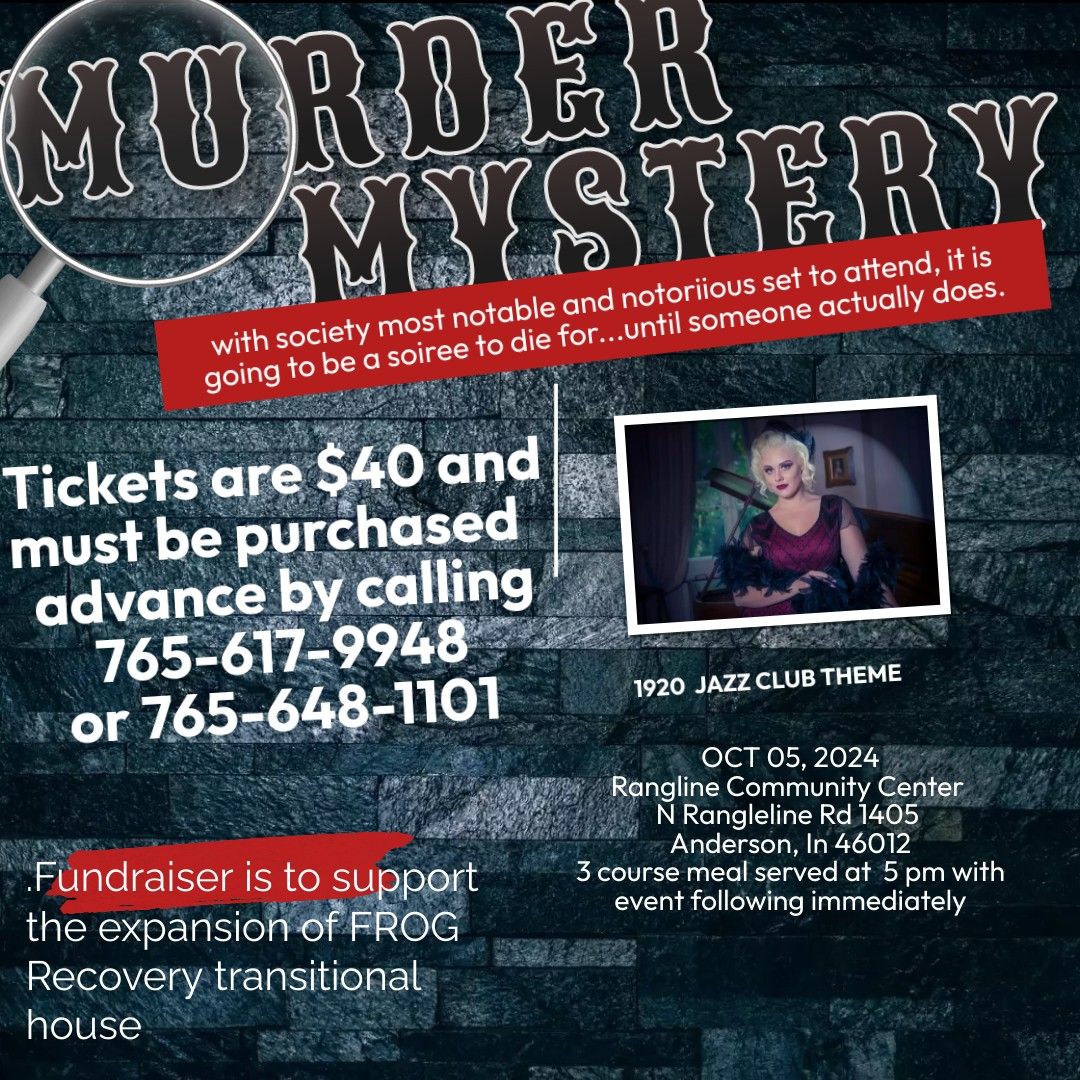 Murder Mystery Fundraiser Dinner