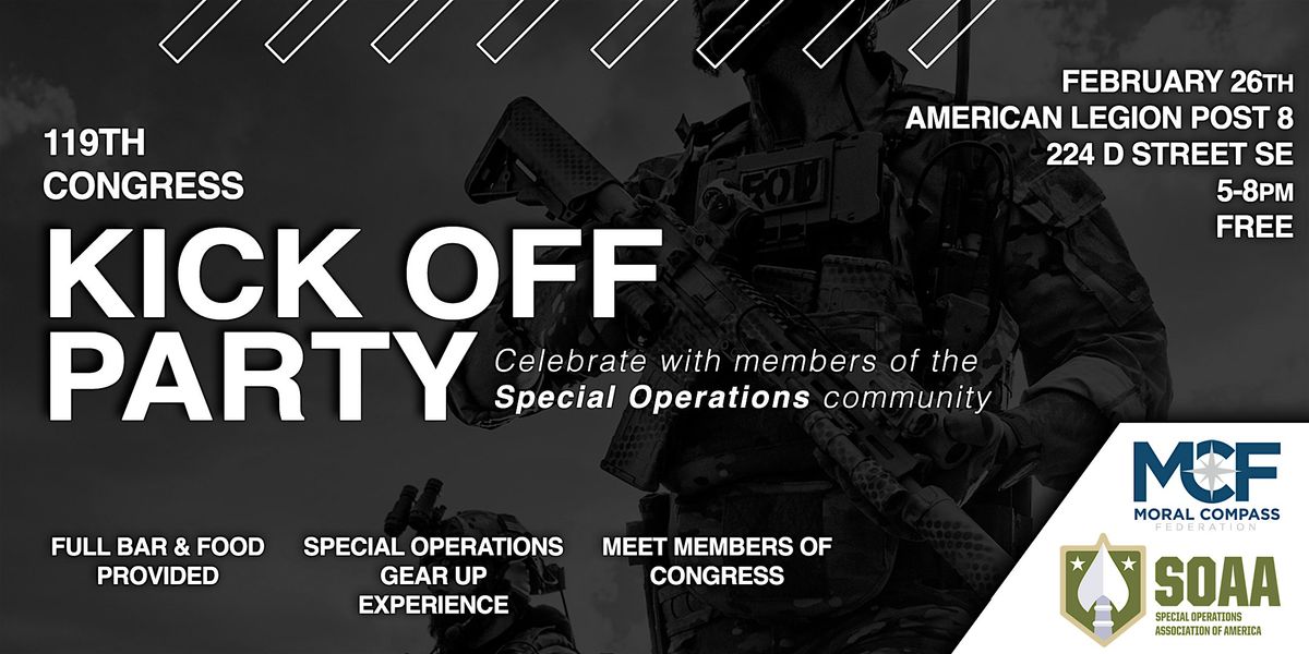 119th Congress Kickoff with the Special Operations Community