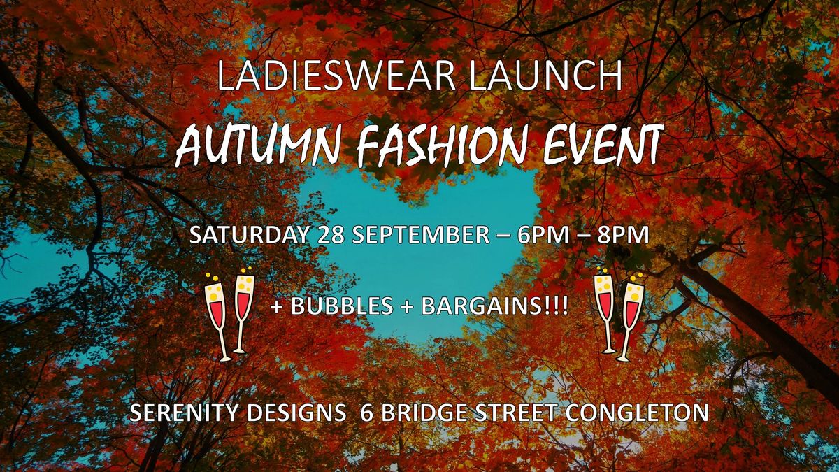 Autumn Fashion Launch Evening