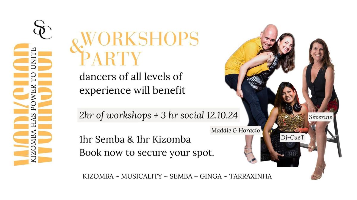 Semba \/\/ Kizomba Workshops & Social 