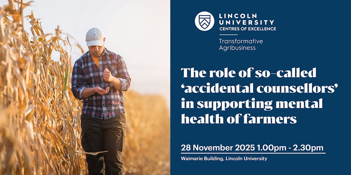 The role of so-called 'accidental counsellors' in supporting mental health