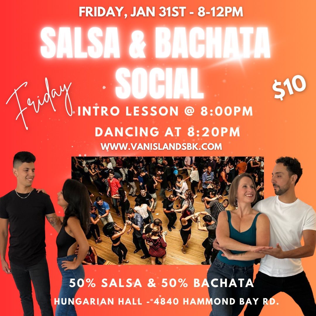 Salsa & Bachata Dance Party! 