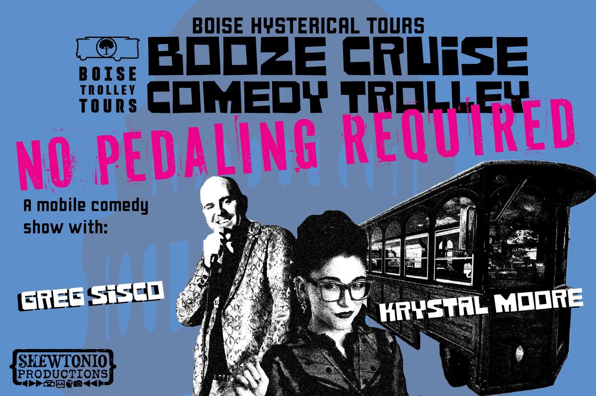 Bench Dives - Booze Cruise Comedy Trolley NO PEDALING REQUIRED. Mobile Comedy Show W\/ Sprit(s)