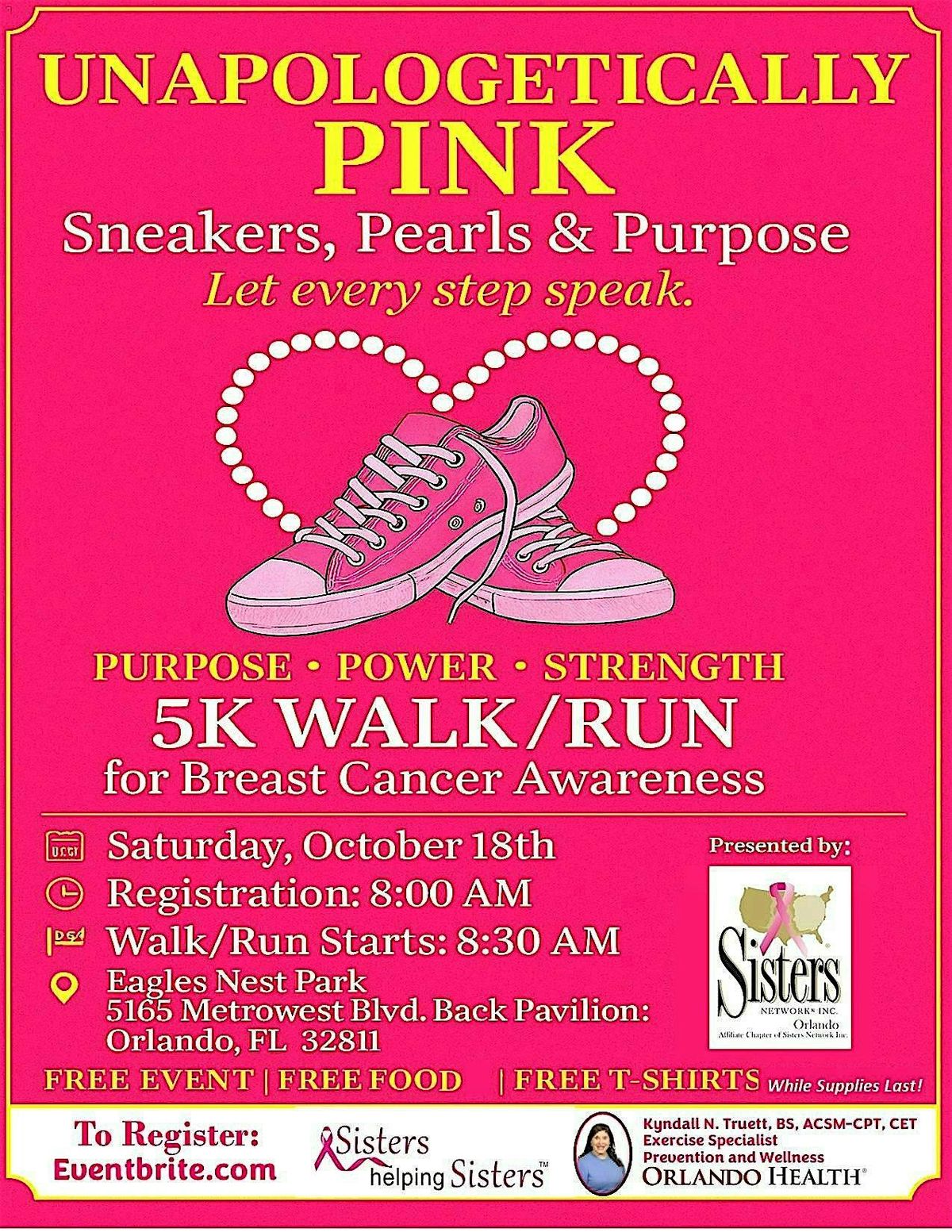 Sisters Network Orlando 5K Walk\/Run