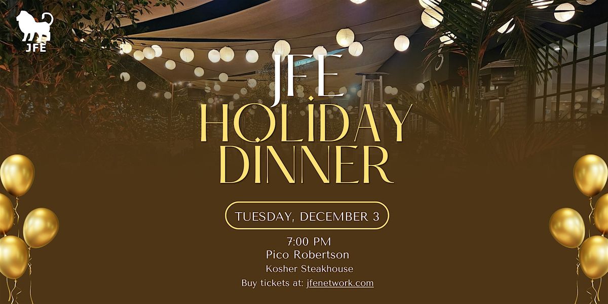 JFE Holiday Dinner