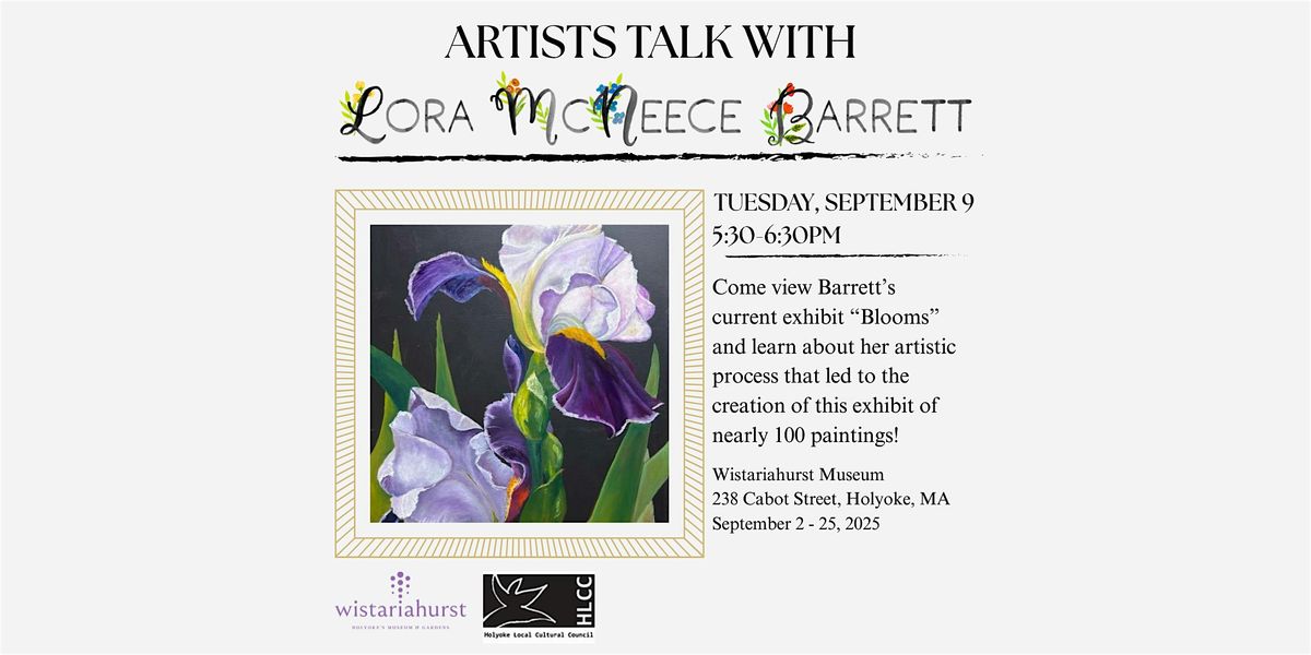Artist Talk with Lora Barrett