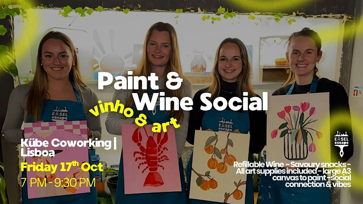 K\u00fcbe Paint n\u2019 Wine Social