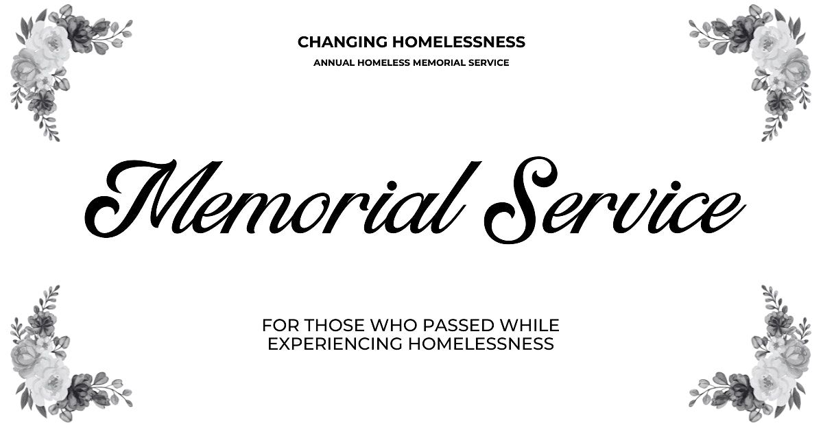 2025 Homeless Memorial Service