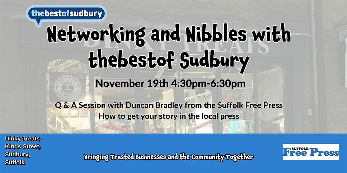 thebestof Sudbury Networking & Nibbles