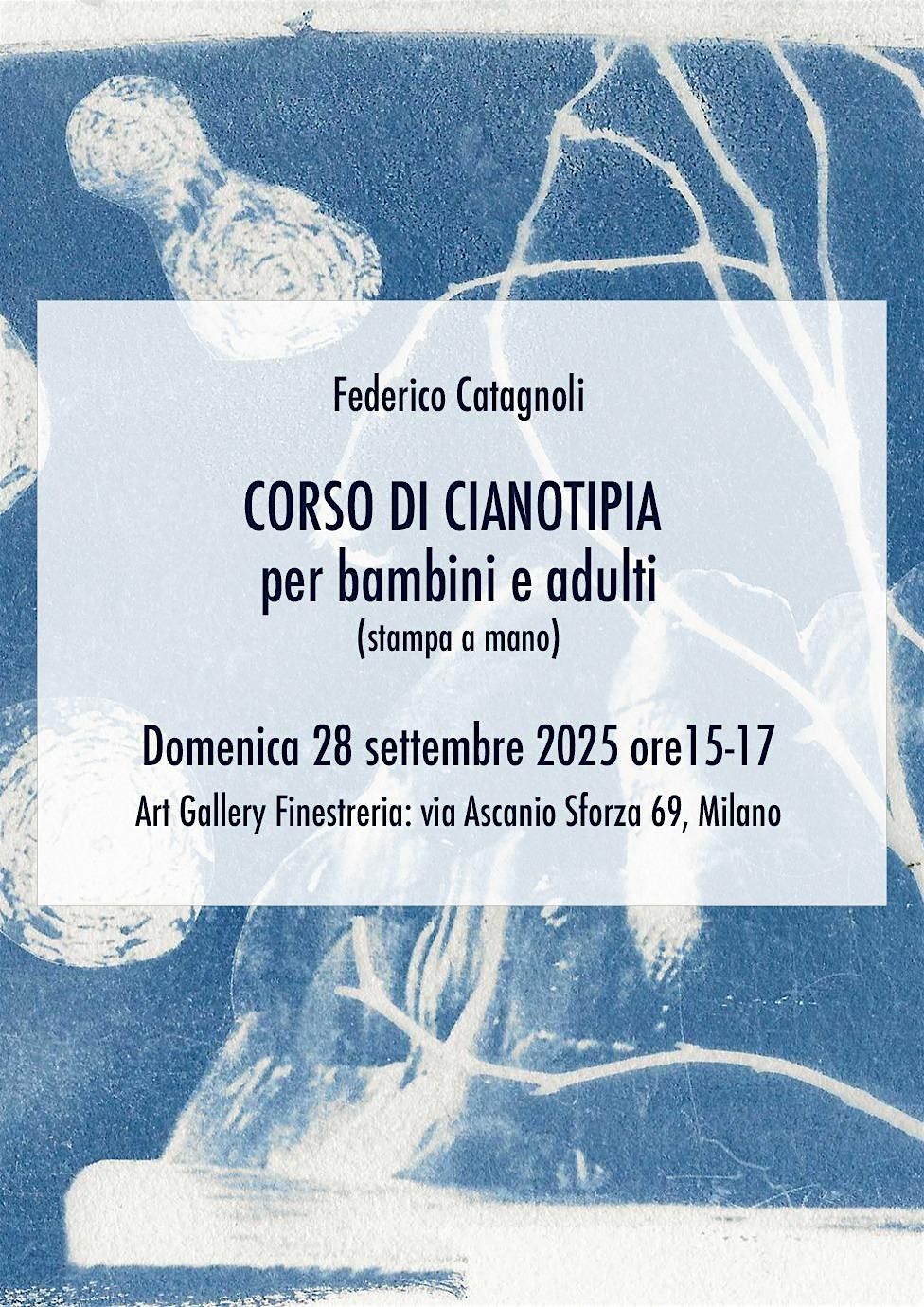 La magia blu della cianotipia