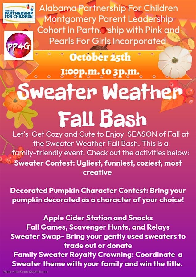 Sweater Weather Fall Bash
