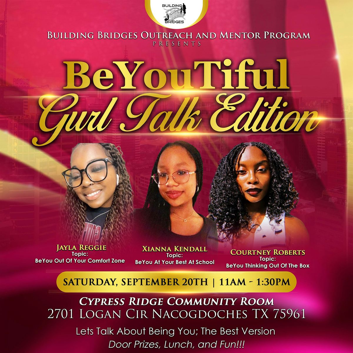 BeYouTiful Gurl Talk Edition