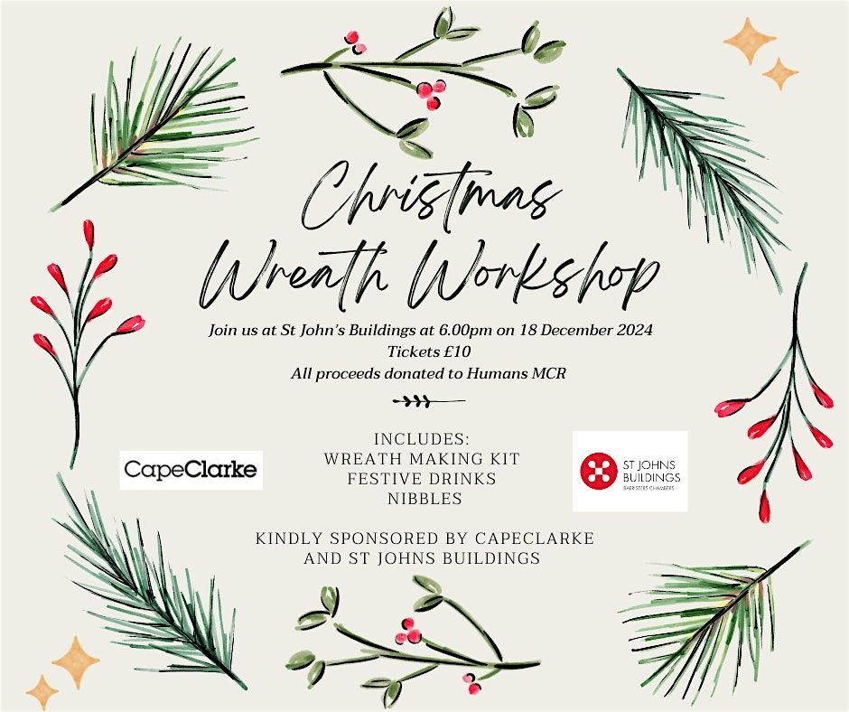 MTSG CHRISTMAS WREATH WORKSHOP