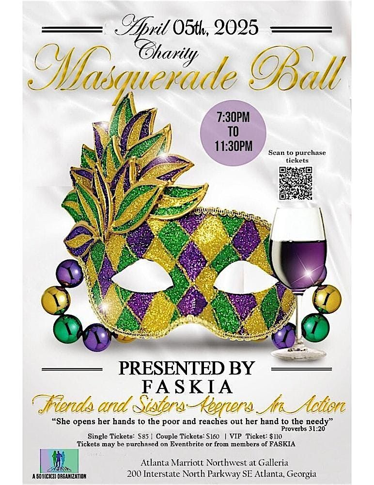 FASKIA ANNUAL CHARITY MASQUERADE BALL