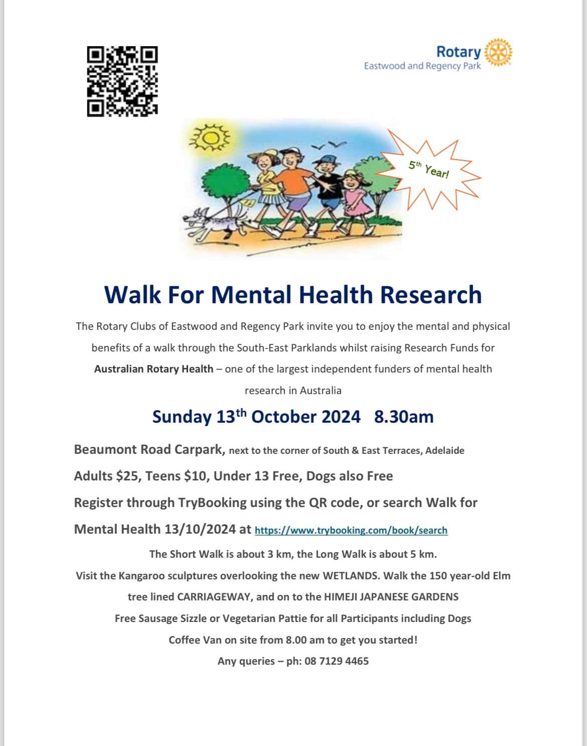 Walk for Mental Health Research 