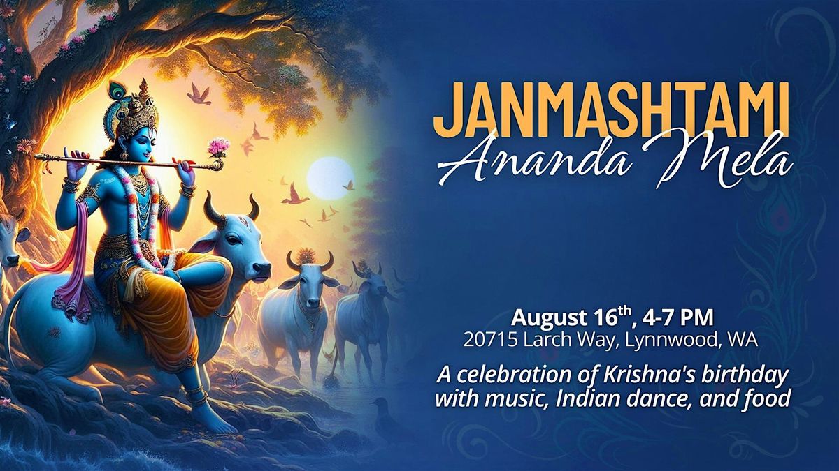 Janmashtami - Ananda Mela at the Ananda Community in Lynnwood, WA