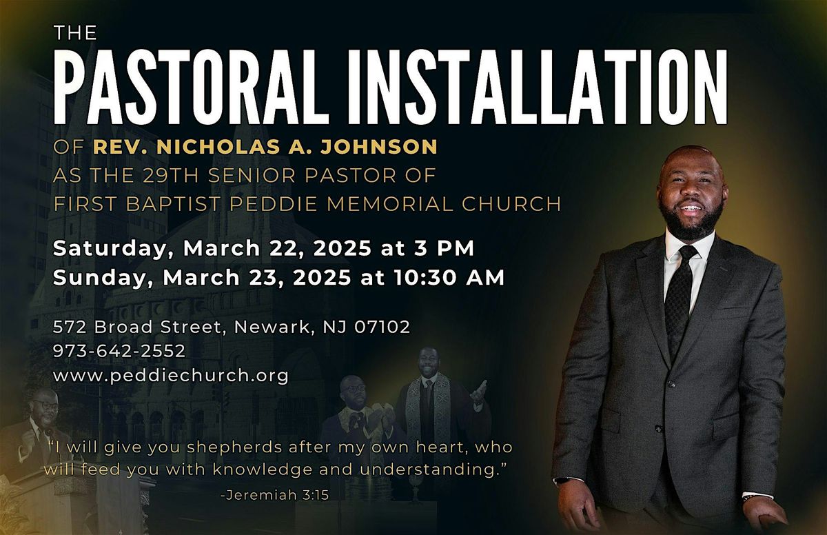 Pastoral Installation of Rev. Nicholas A. Johnson