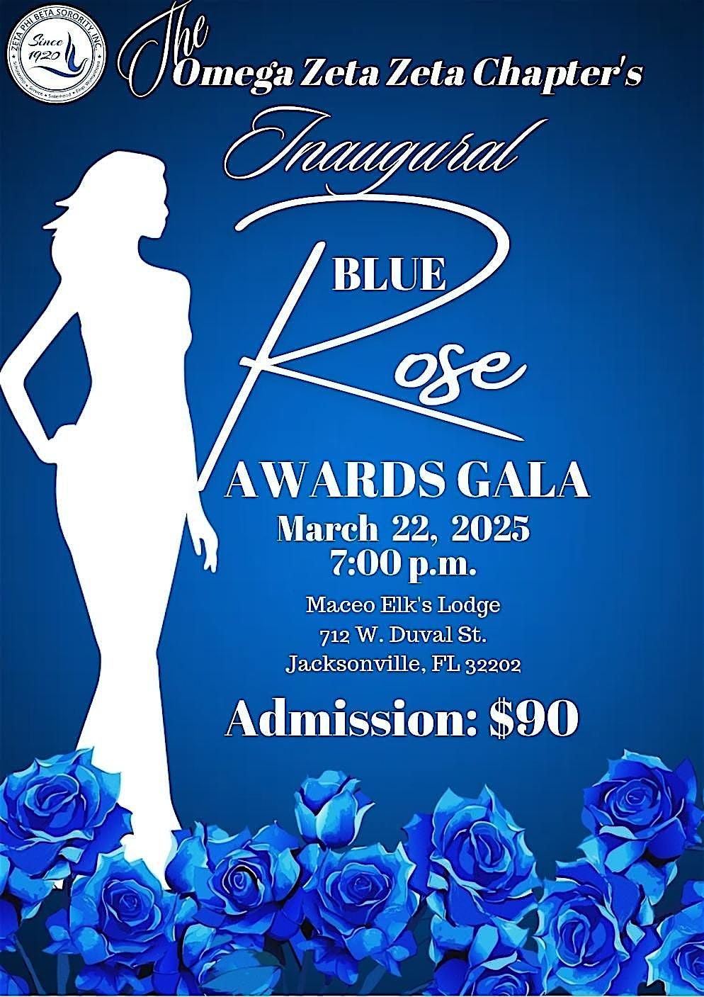 Inaugural Blue Rose Awards and Fundraising Gala