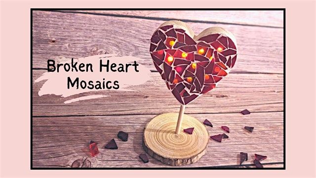 DIY Broken Heart Mosaics at Lost Trail Winery and Vineyard