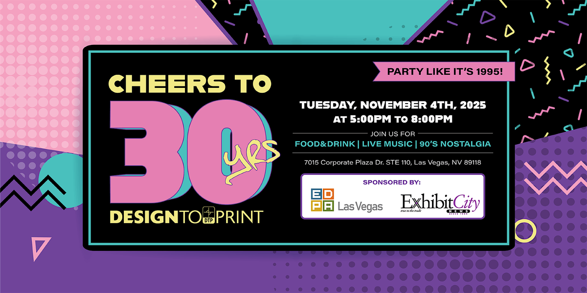 ECN Q4 Launch Party & Design to Print 30 year anniversary celebration