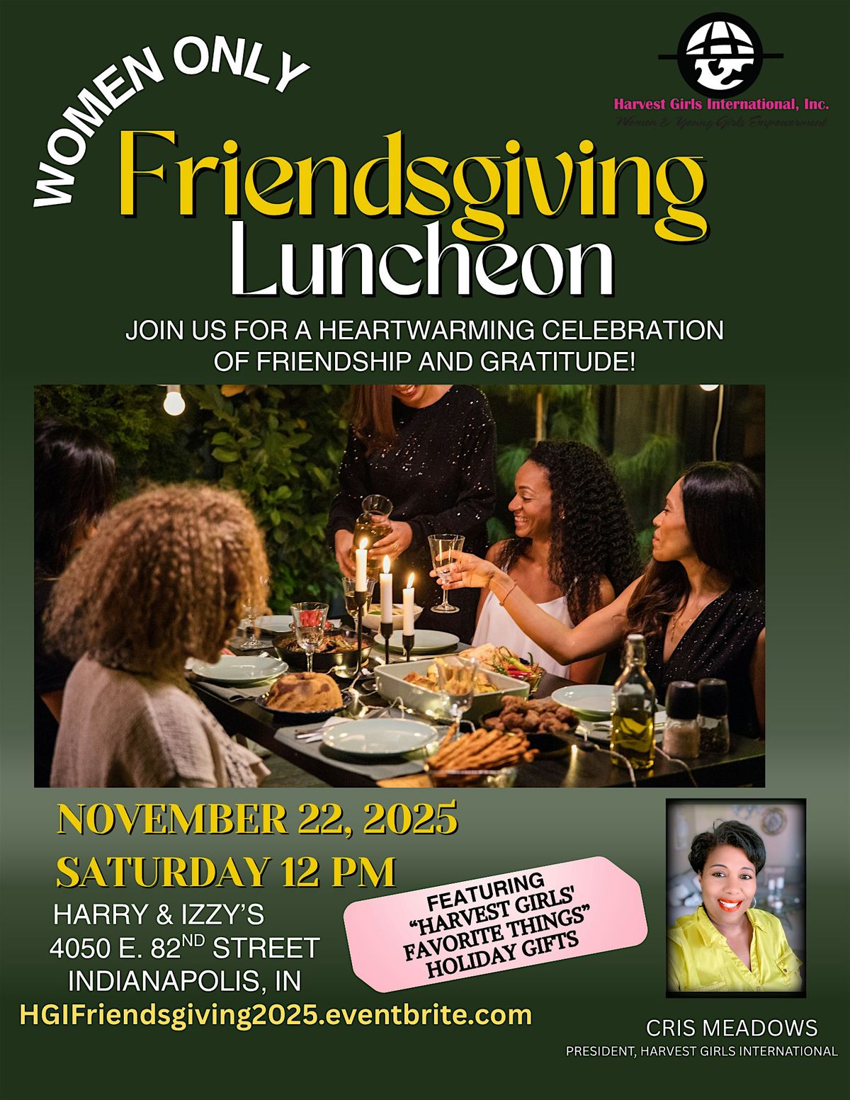 WOMEN ONLY "Friendsgiving" Luncheon