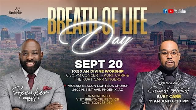Kurt Carr Live in Concert