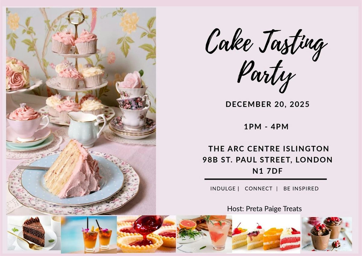 CAKE TASTING PARTY