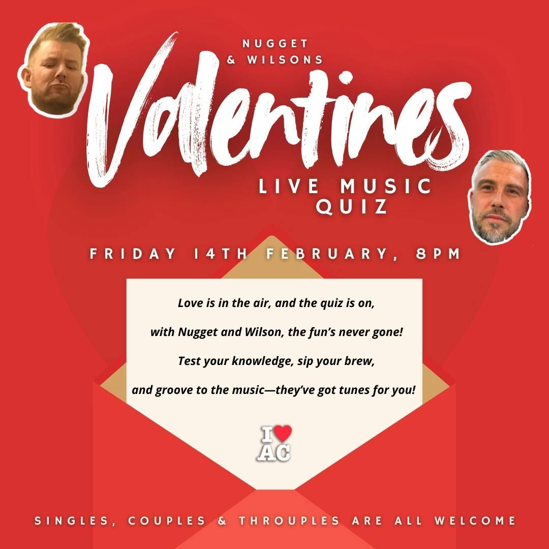 Live Music Valentines Quiz 