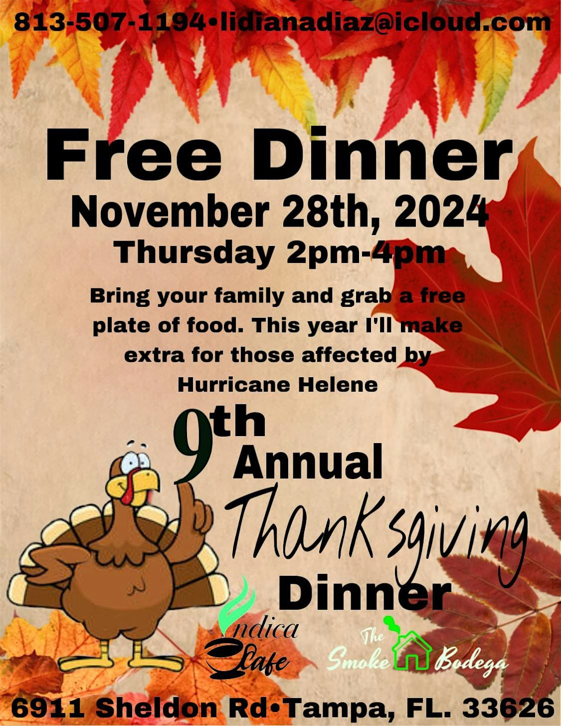 Free Thanksgiving Dinner