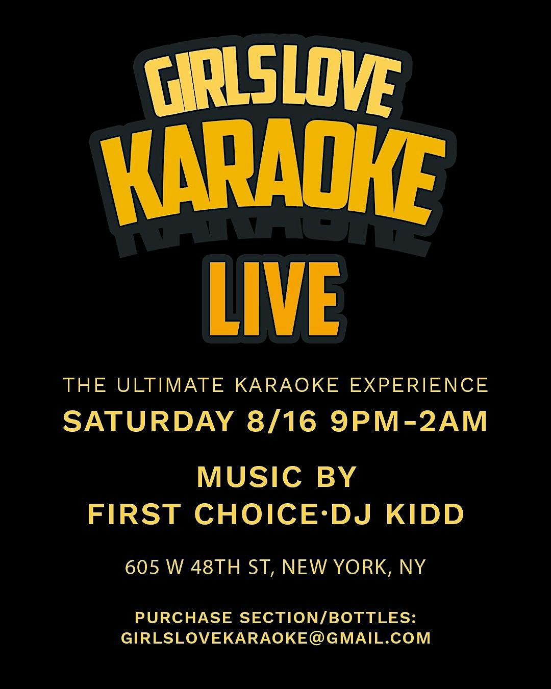 GIRLS LOVE KARAOKE \u201cLIVE\u201d