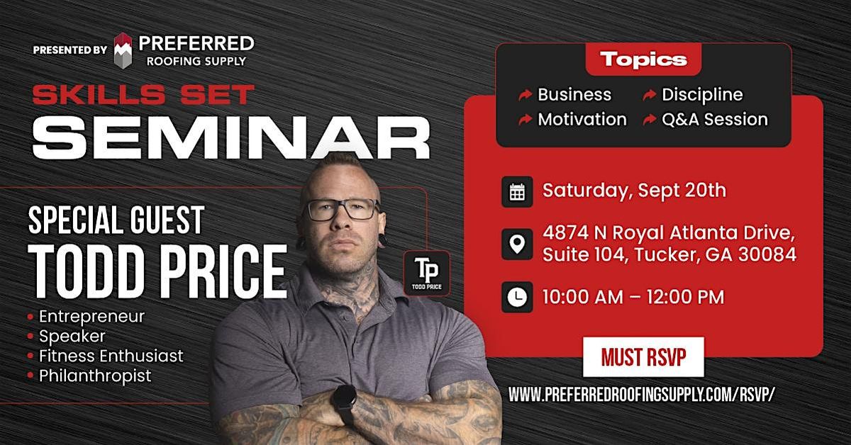 Skill Set Seminar