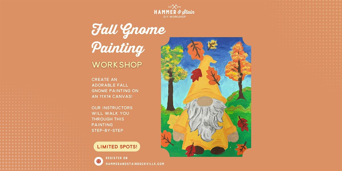 Fall Gnome Painting