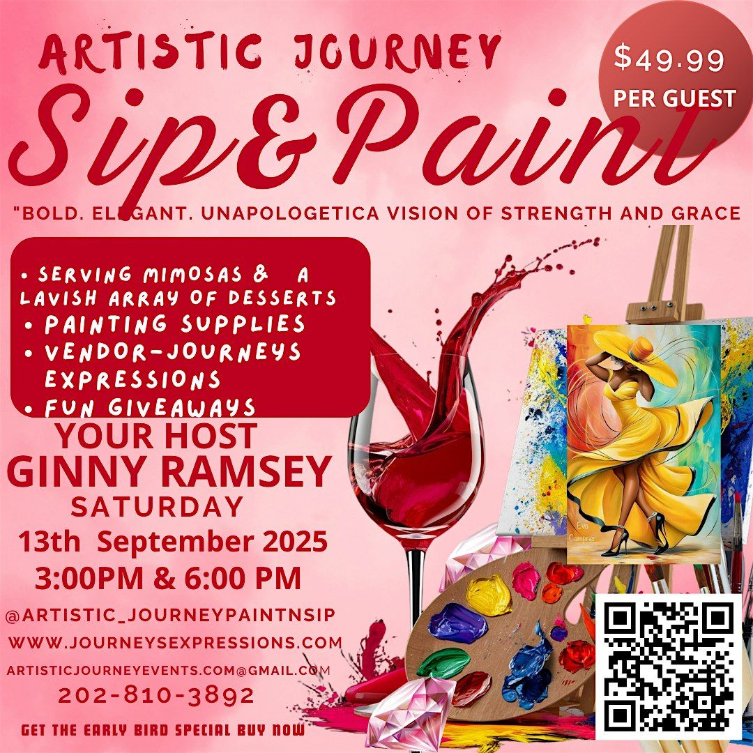 Paint & Sip " Vison of Strength and Grace"