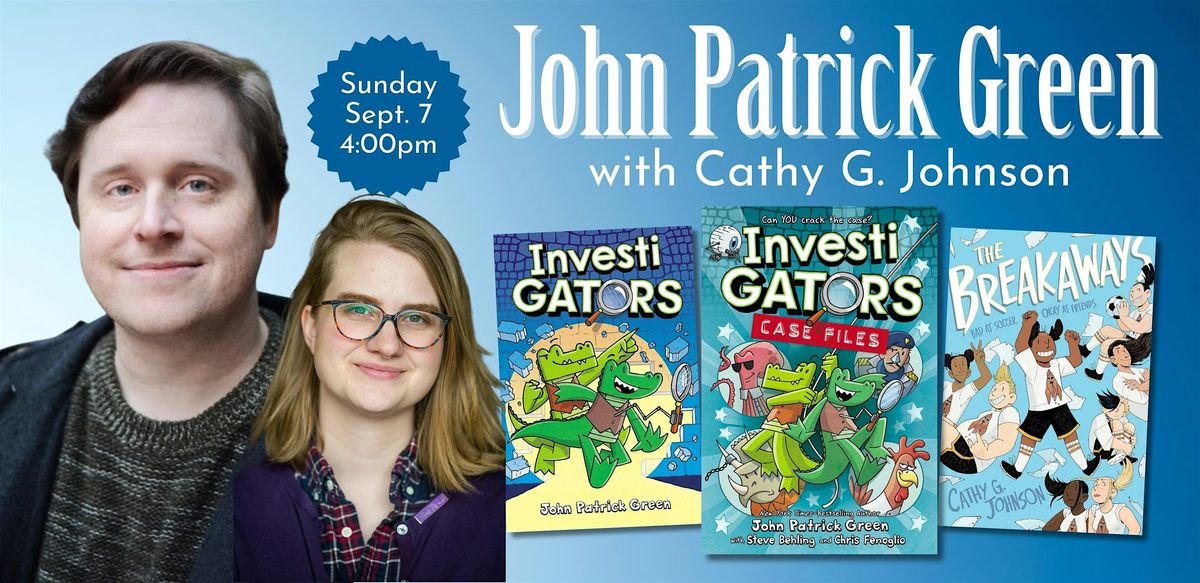 John Patrick Green with Cathy G. Johnson