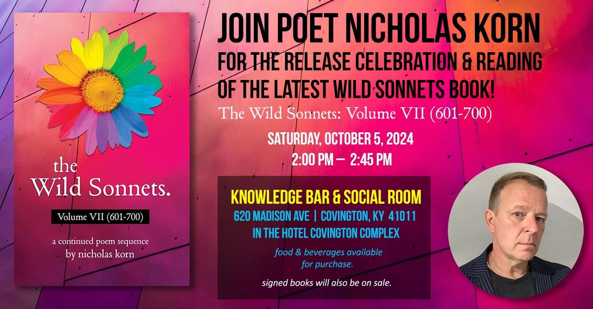 The Wild Sonnets: Volume VII | Reading + Celebration