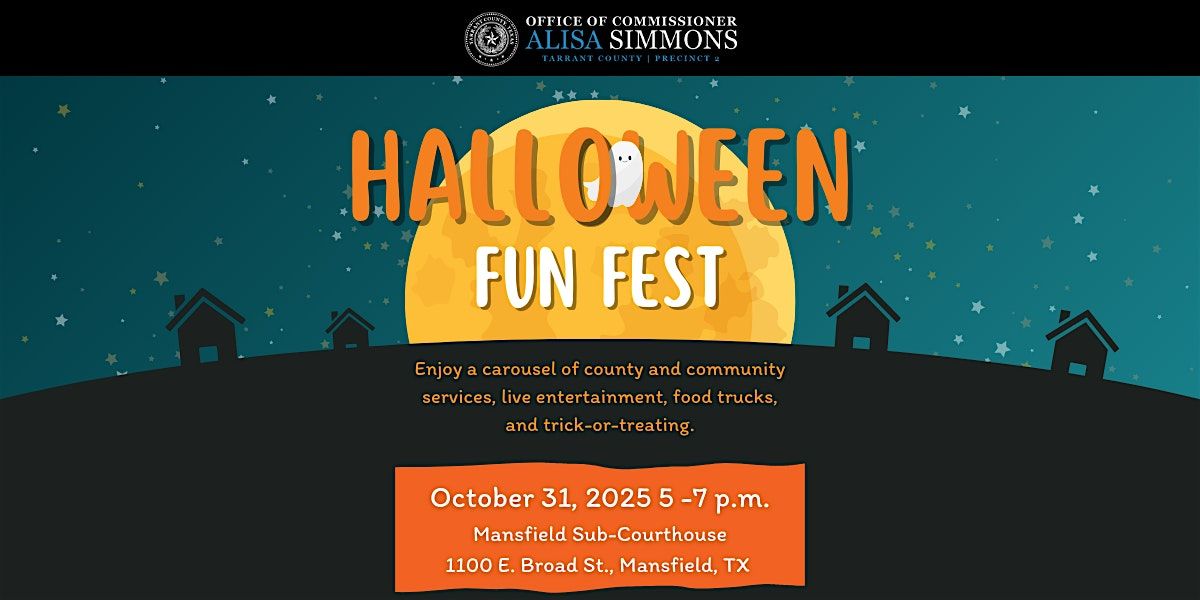 Commissioner Alisa Simmons Third Annual Halloween Fun Fest