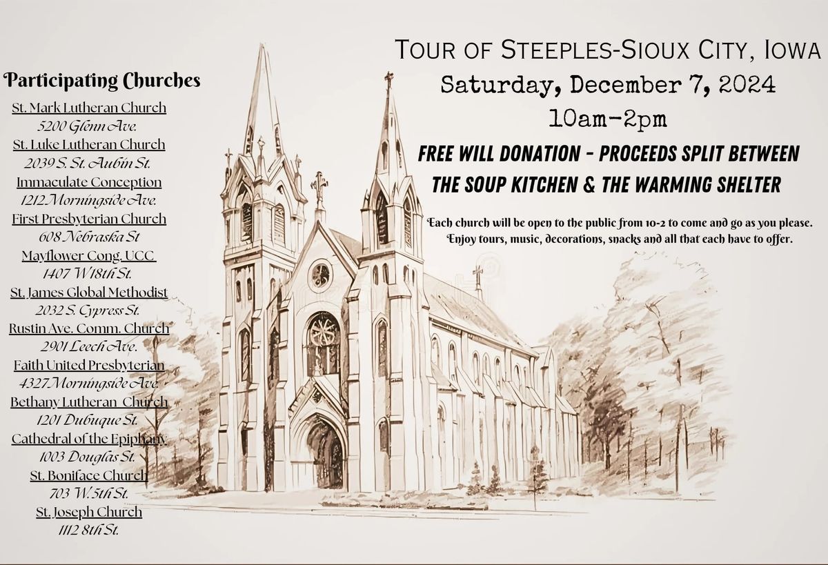 Tour of Steeples - Mater Dei Parish 2024