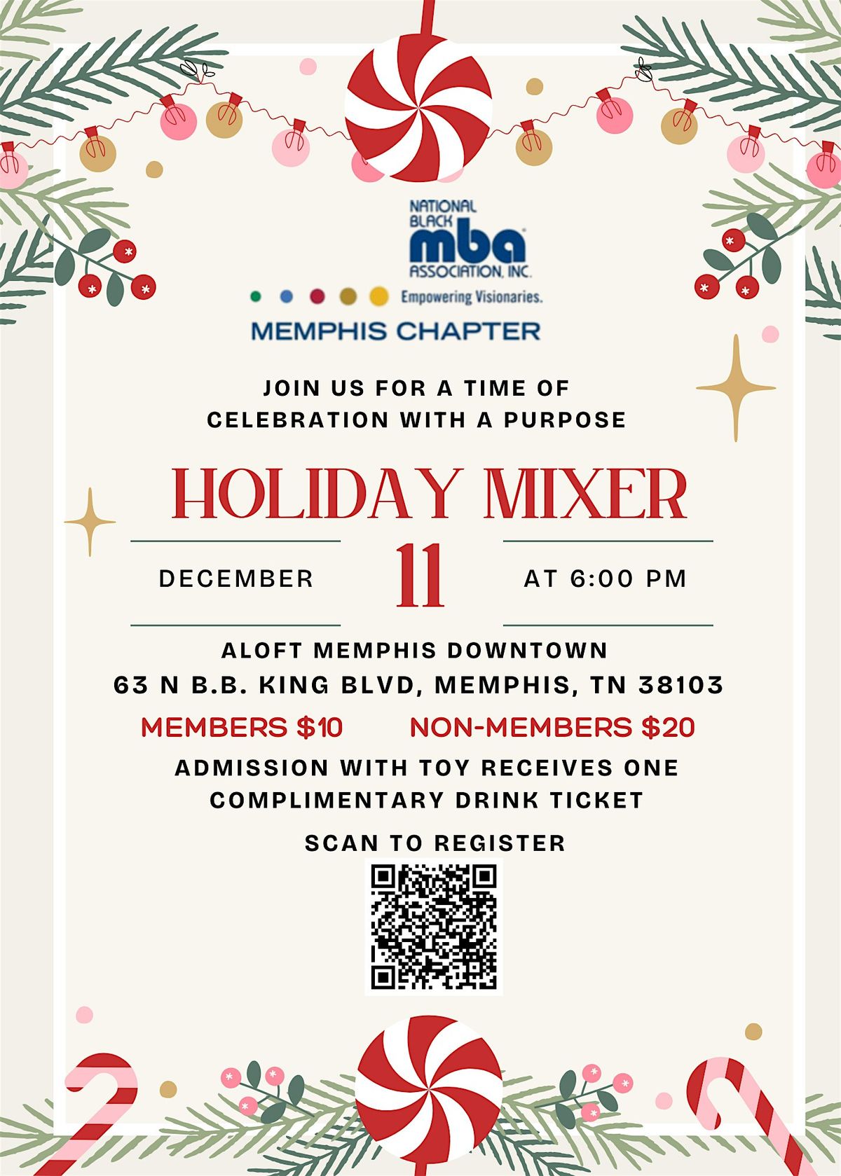 NBMBAA Memphis - 2025 Holiday Mixer