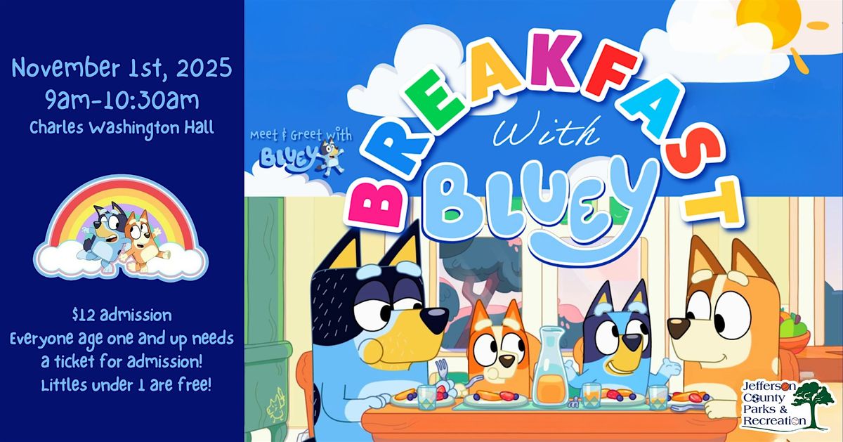 Breakfast with Bluey