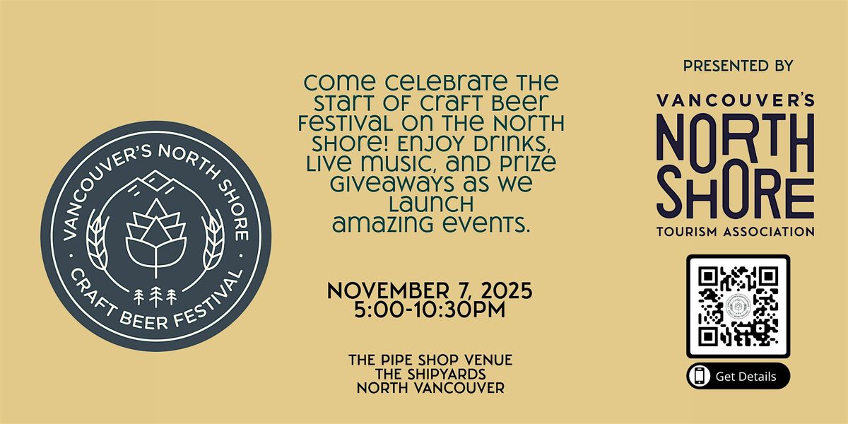 Vancouver's North Shore Craft Beer Festival Launch Party