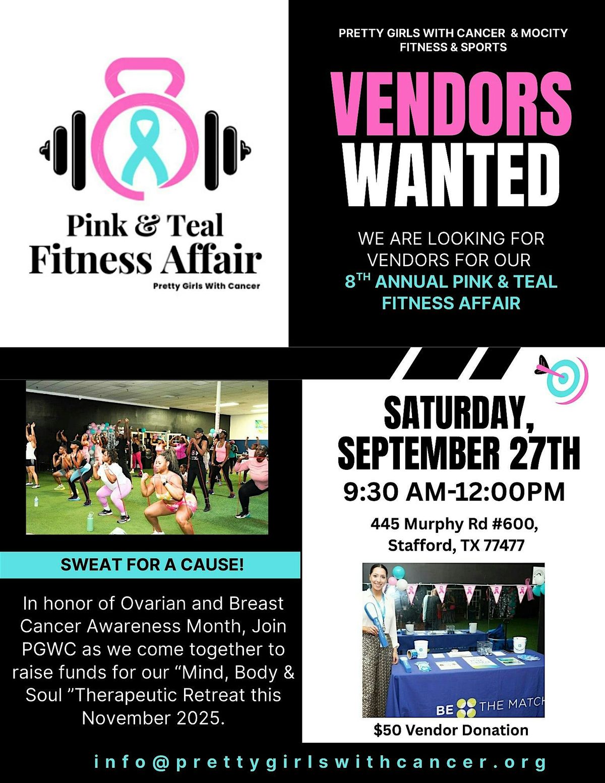 8th Annual Pink & Teal Fitness Affair