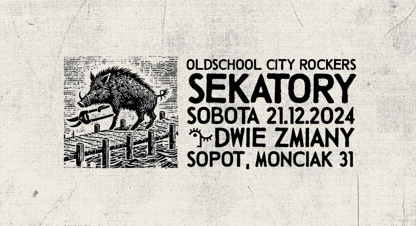 SEKATORY koncert w podziemiu DWIE ZMIANY\/SOPOT 21.12.2024 