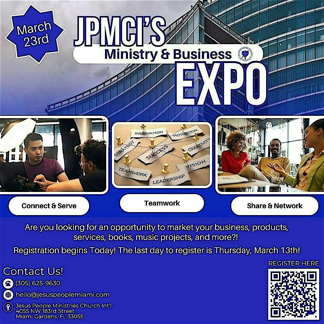 JPMCI's Ministry & Business Expo