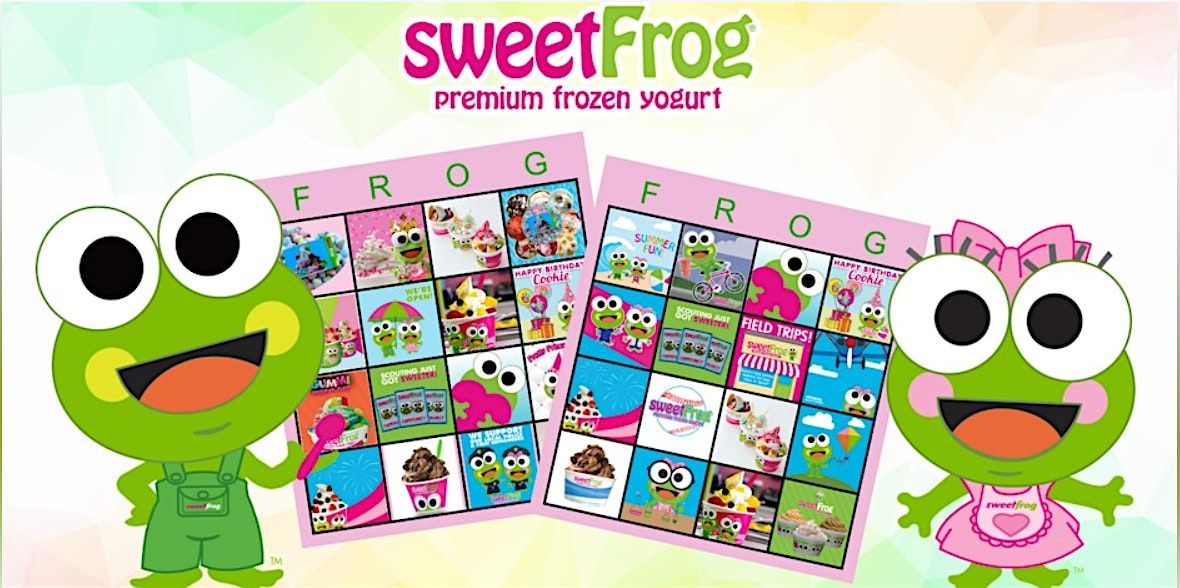 Picture Bingo at sweetFrog Salisbury