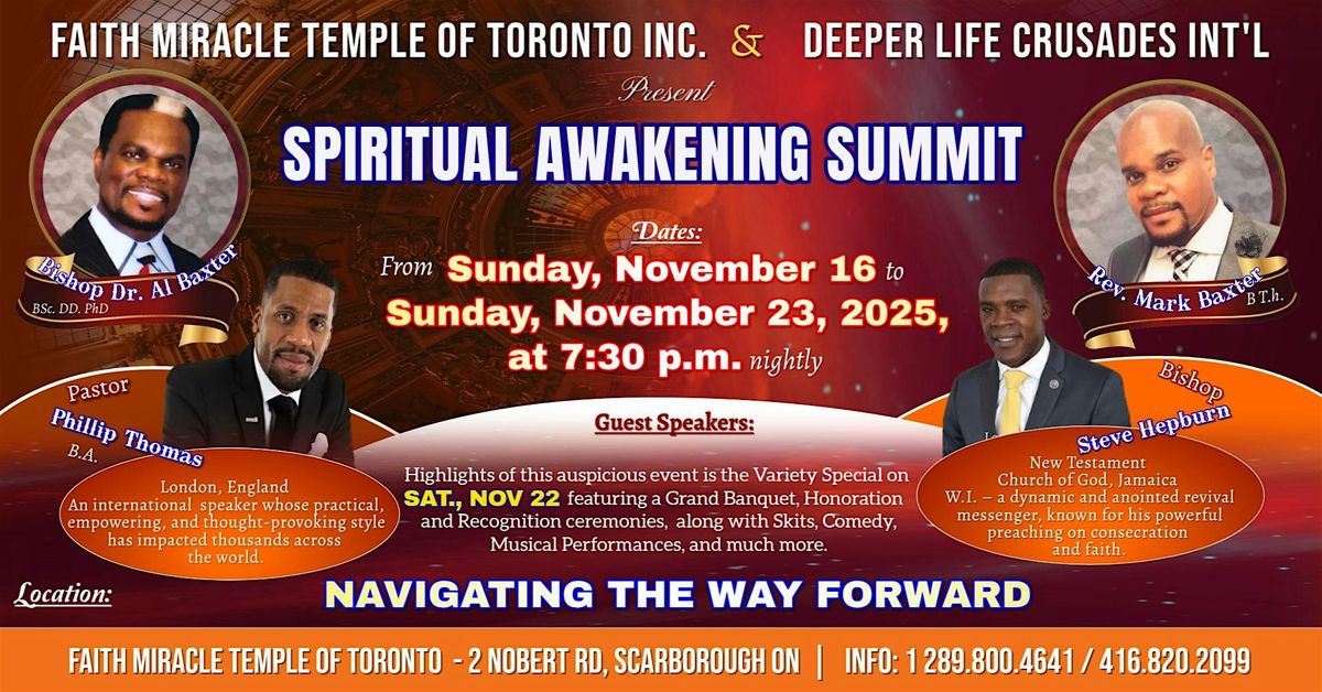 THE SPIRITUAL AWAKENING SUMMIT 2025
