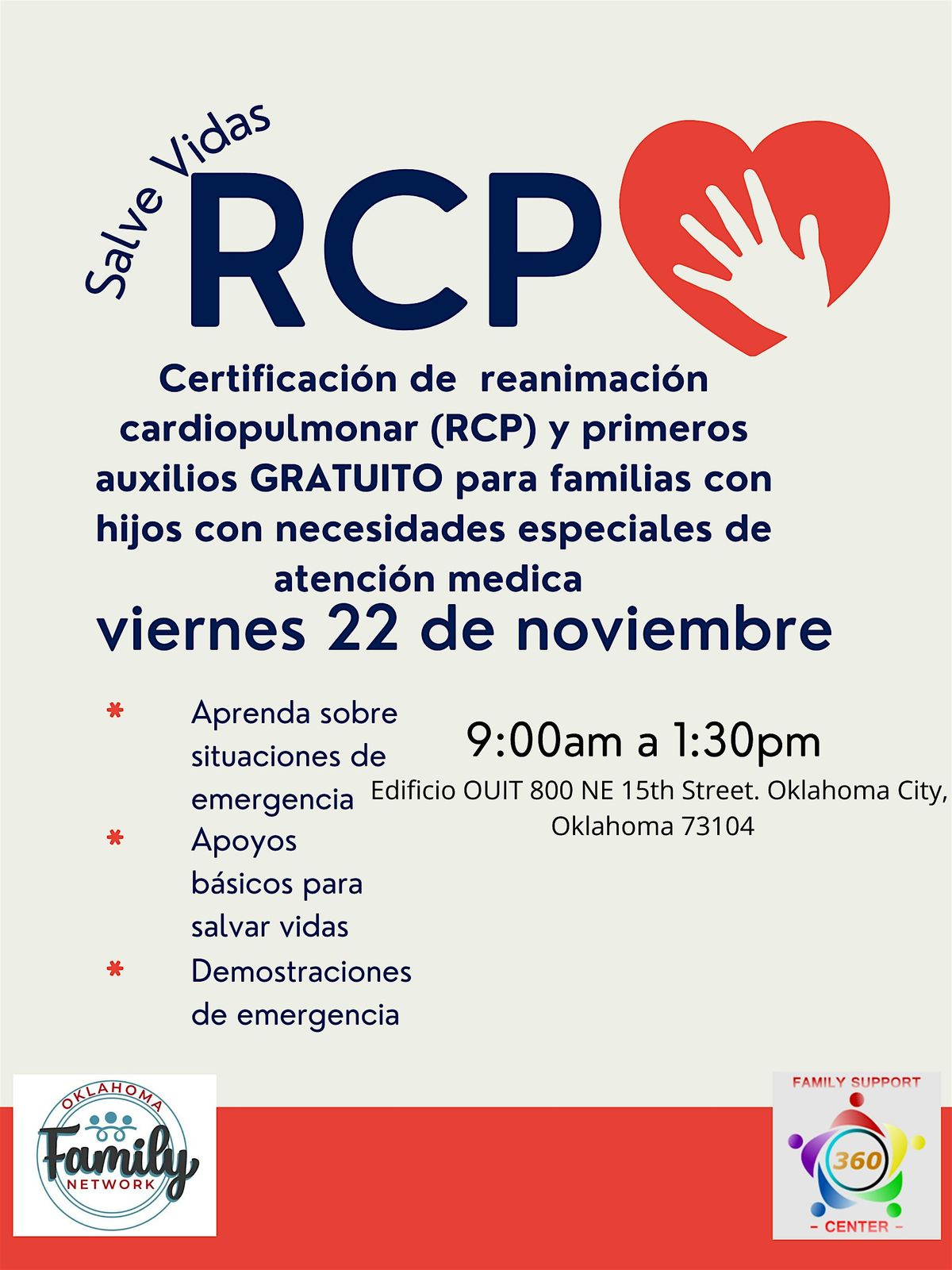 Curso  y Certificaci\u00f3n en Reanimaci\u00f3n Cardio Pulmonar y Primeros Auxilios