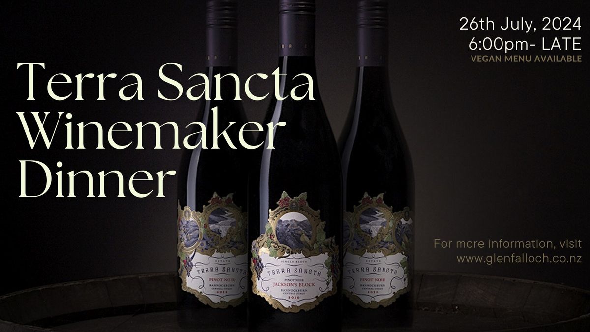 Terra Sancta - Winemaker Dinner